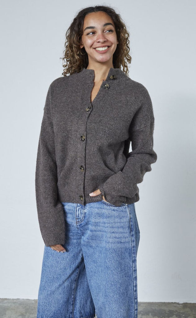 Sisters Point Cardigan - Luca-CA - Brown Mel.