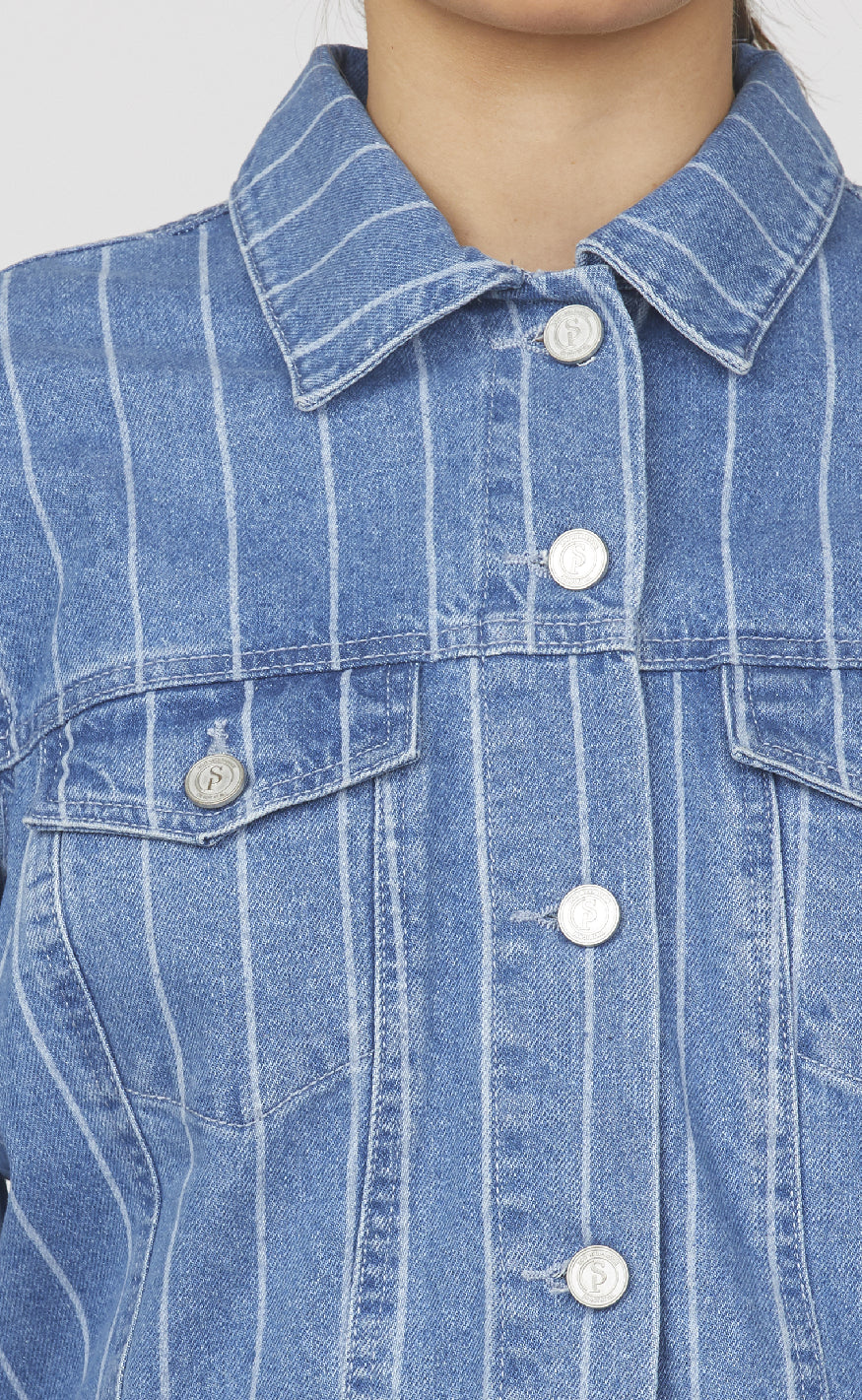 Sisters Point Jakke - Obita-Ja - Medium Blue/Stripe