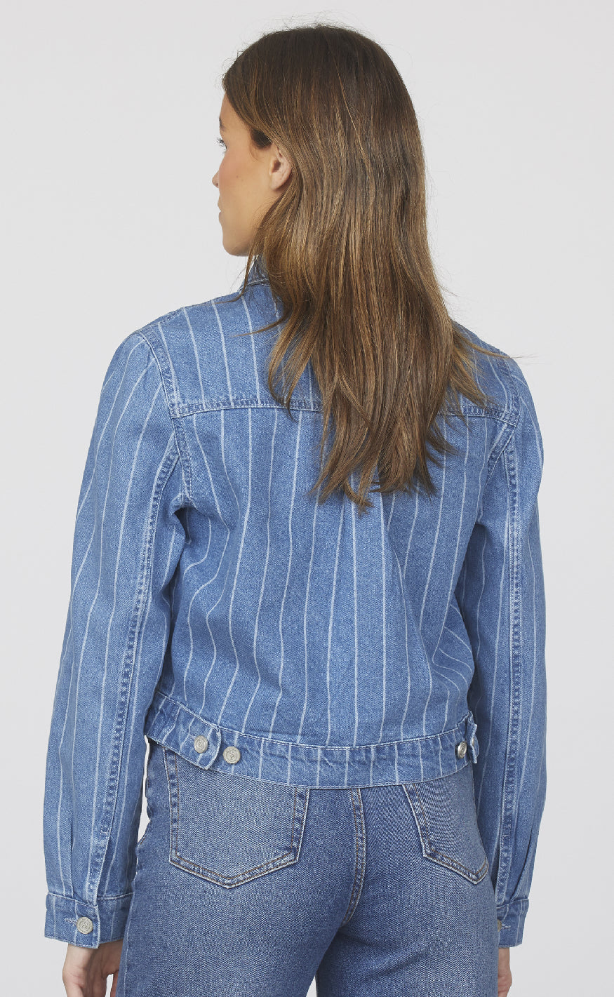 Sisters Point Jakke - Obita-Ja - Medium Blue/Stripe