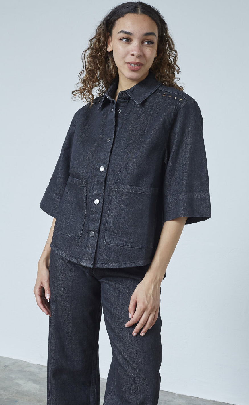 Sisters Point Jakke - Olea-JA10 - Black Unwashed