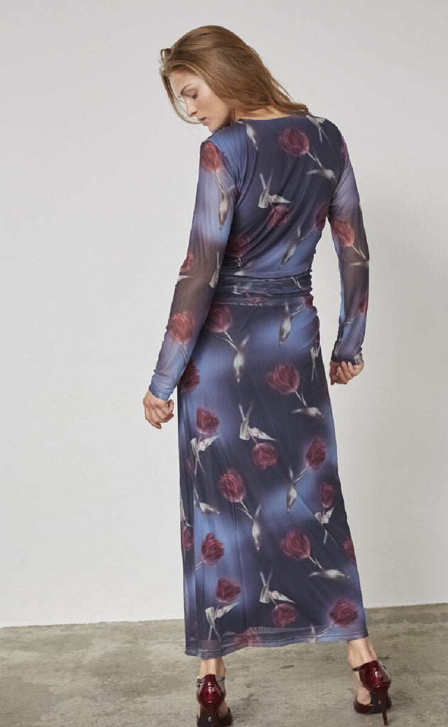 Sisters Point Kjole - Esme-DR.LS13 - Flower Print