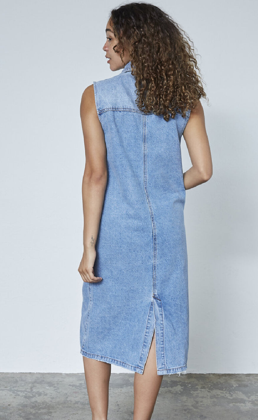 Sisters Point Kjole - Faisa-DR - M. Denim Wash