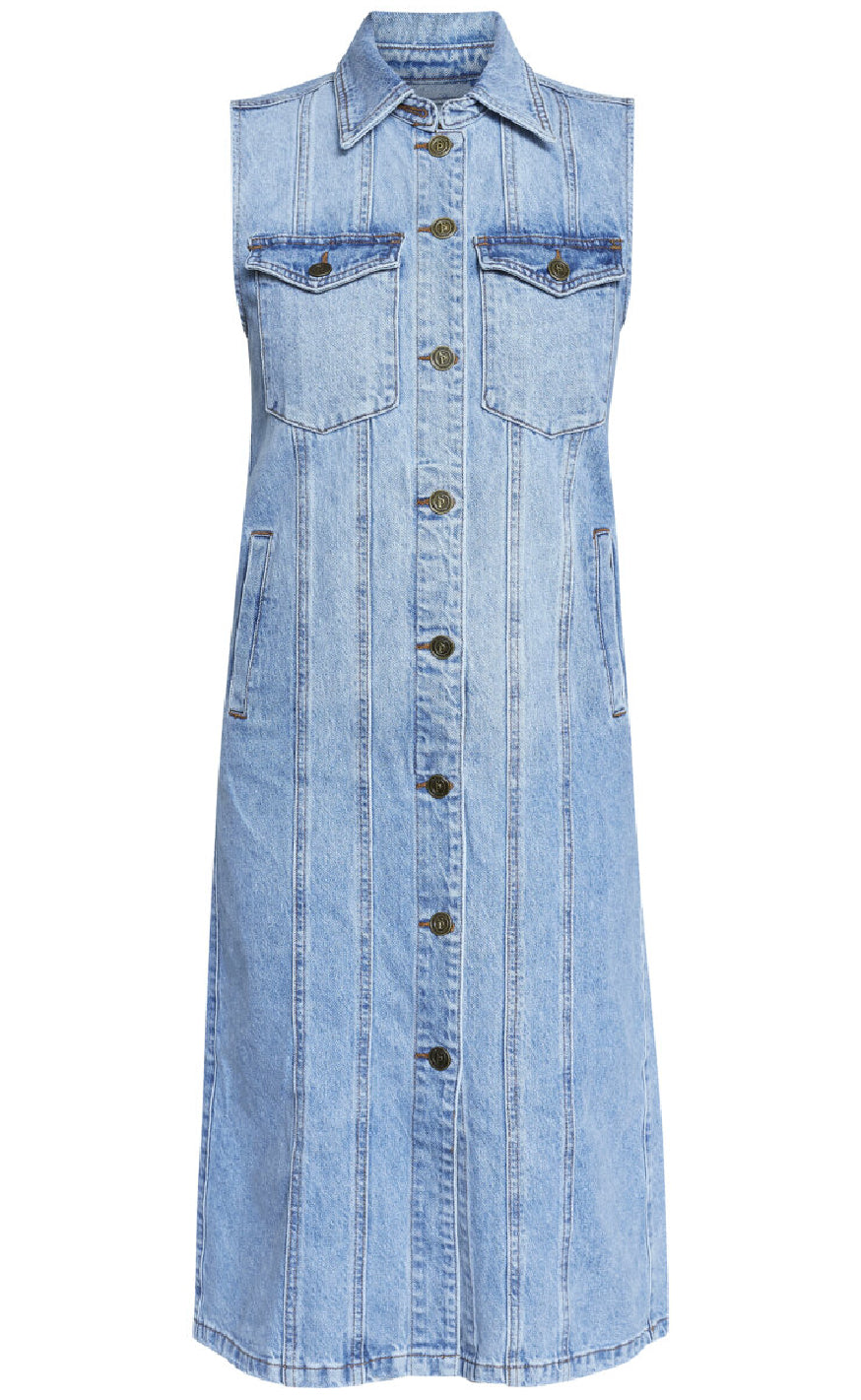Sisters Point Kjole - Faisa-DR - M. Denim Wash