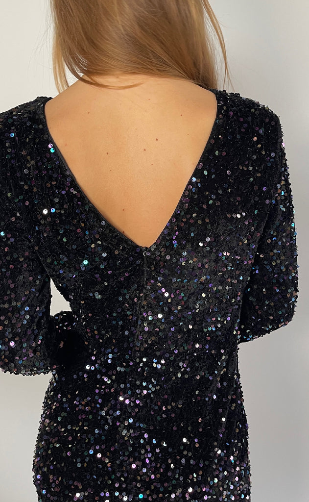 Sisters Point Kjole - Gigi-DR - Black Multi