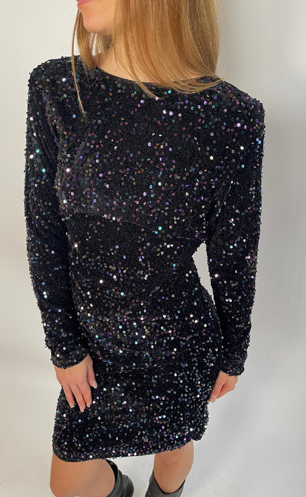 Sisters Point Kjole - Gigi-DR - Black Multi