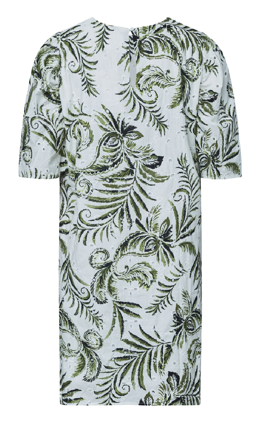 Sisters Point Kjole - Gilma-DR1 - Cream/Green