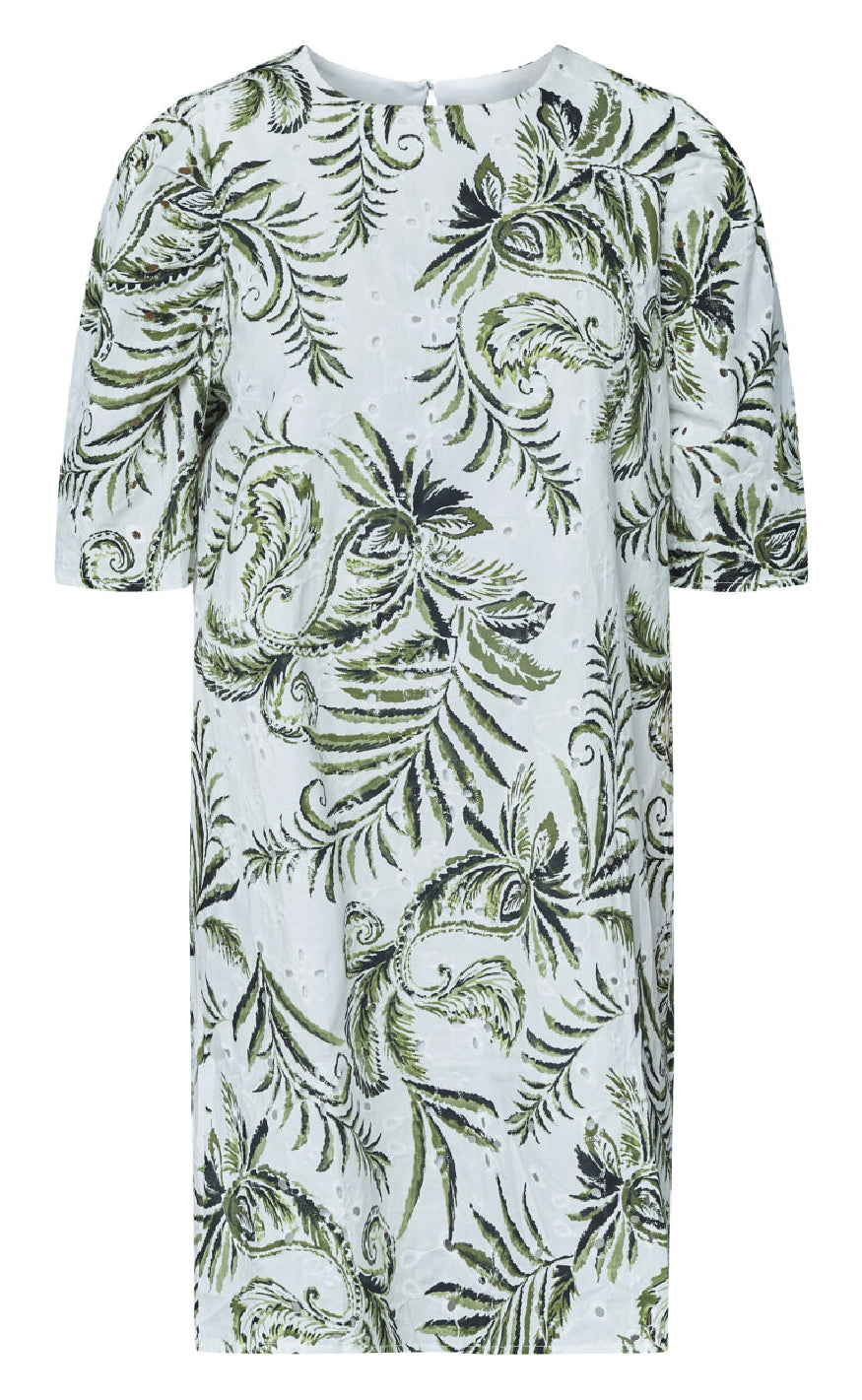 Sisters Point Kjole - Gilma-DR1 - Cream/Green
