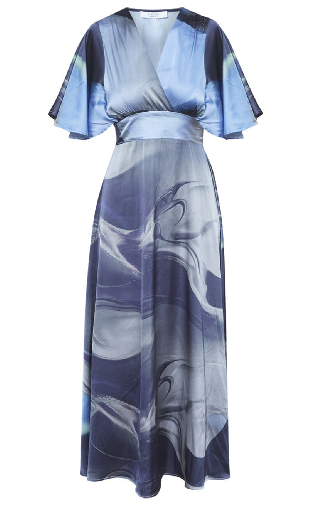 Sisters Point Kjole - Gisela-DR17 - Grey/Blue Wave