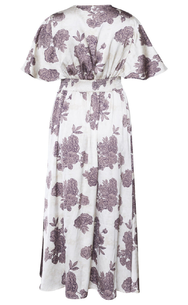 Sisters Point Kjole - Gisela-DR20 - Bordeaux Flower