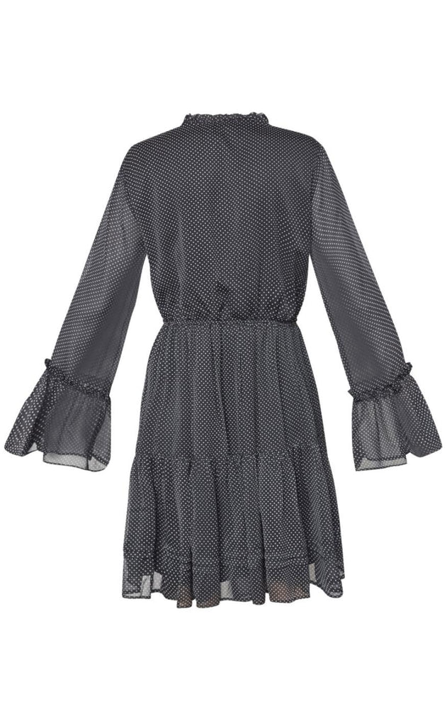 Sisters Point Kjole - Ufana-DR1 - Black/Dot