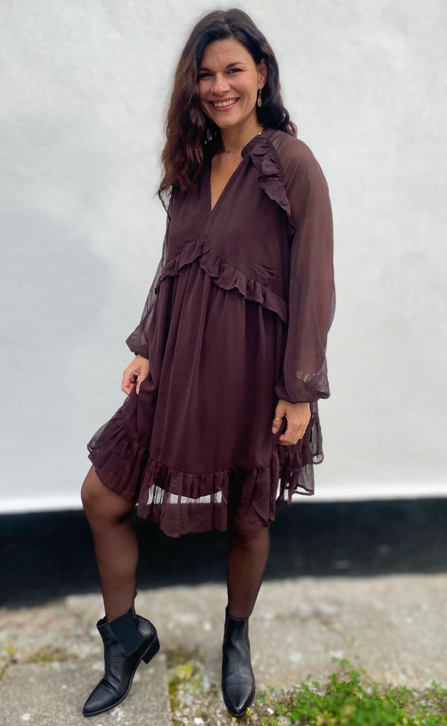 Sisters Point Kjole - Usar-DR - Mahogany