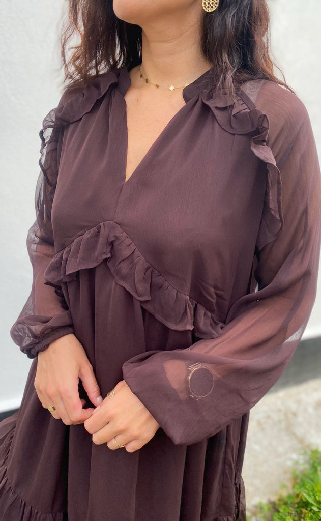 Sisters Point Kjole - Usar-DR - Mahogany