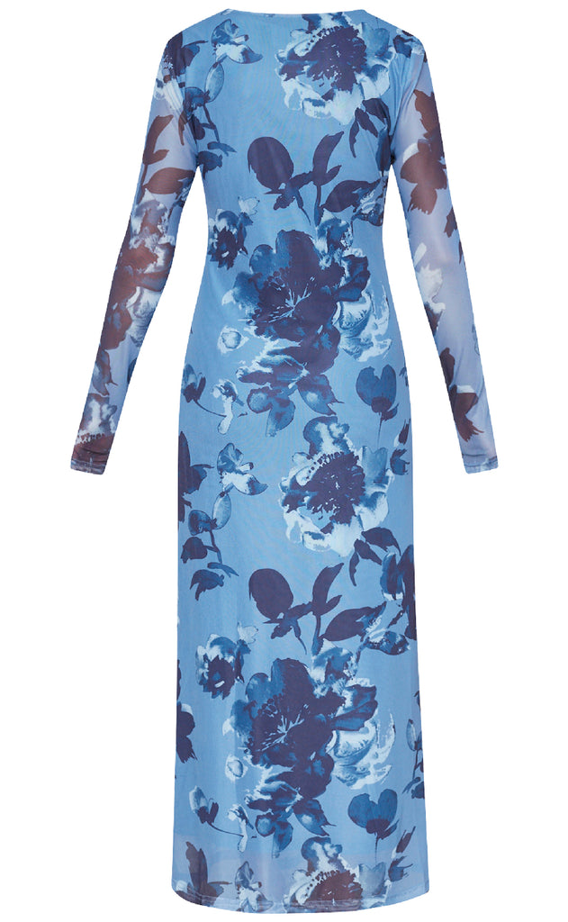 Sisters Point Kjole - Vendis-DR - Blue/Flower