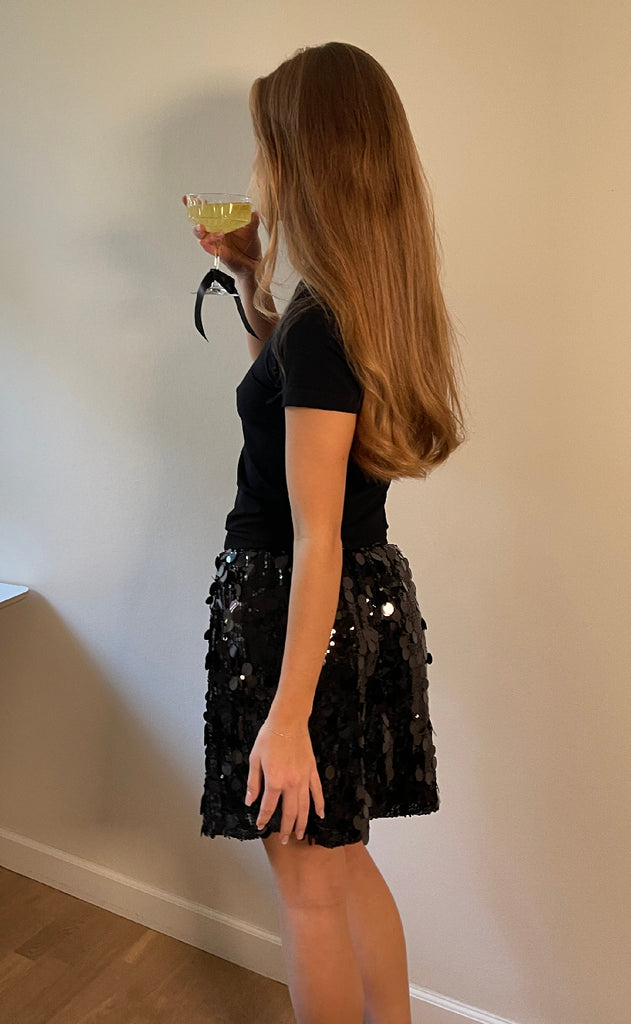 Sisters Point Nederdel - Gavea-S.SK - Black Glitter