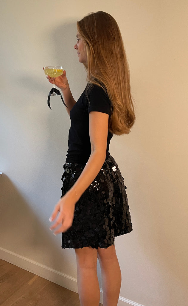 Sisters Point Nederdel - Gavea-S.SK - Black Glitter