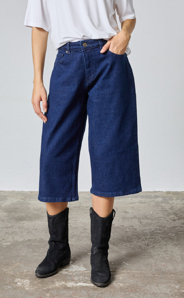 Sisters Point Shorts - Olina-JE1 - Unwashed Blue