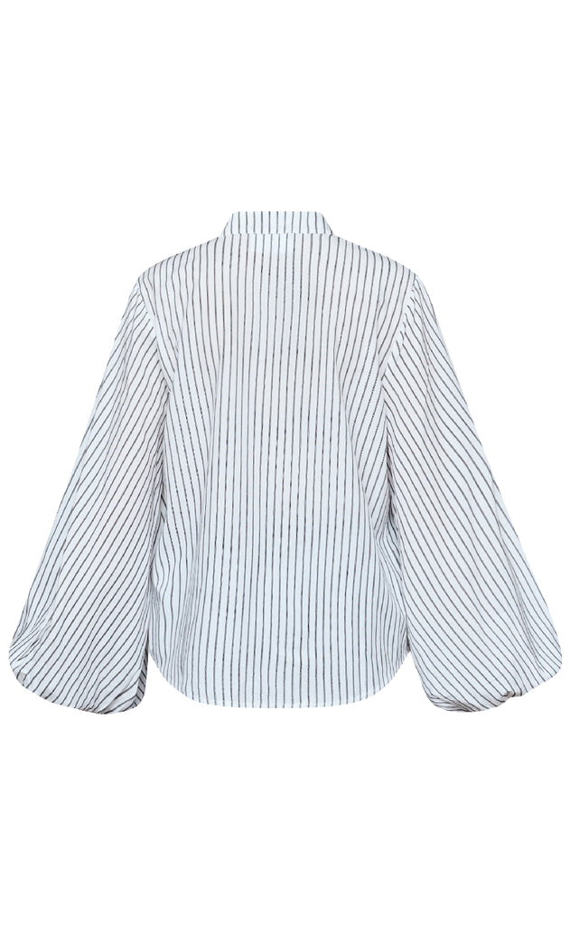 Sisters Point Skjorte - Elasia-SH - White/Black