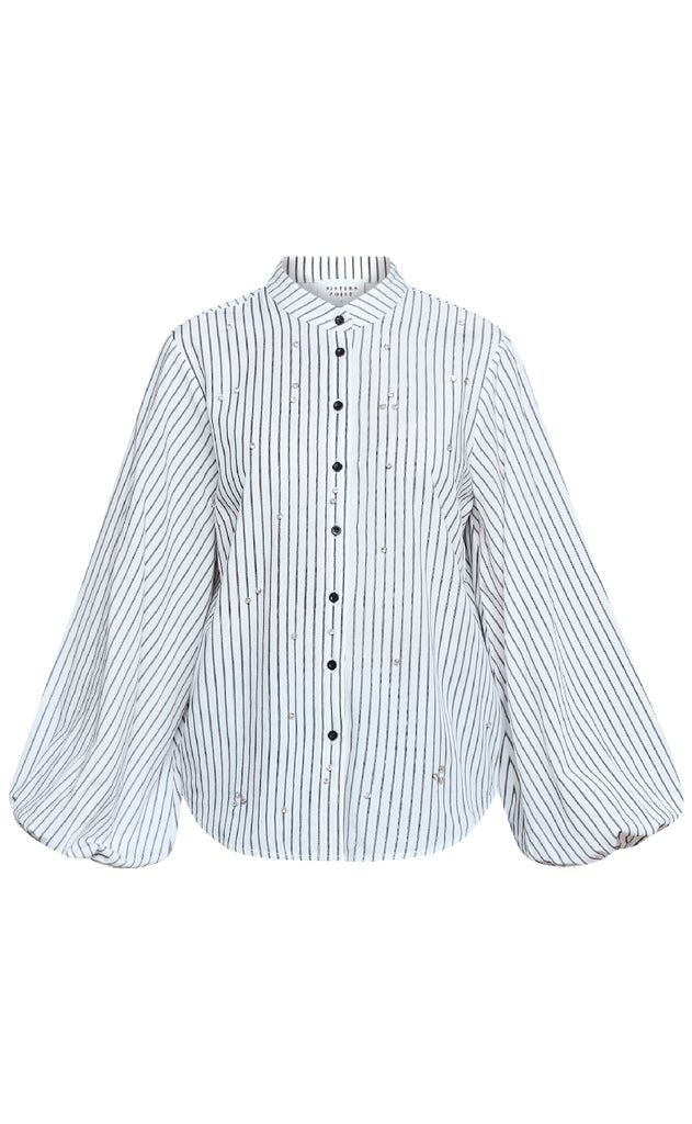 Sisters Point Skjorte - Elasia-SH - White/Black