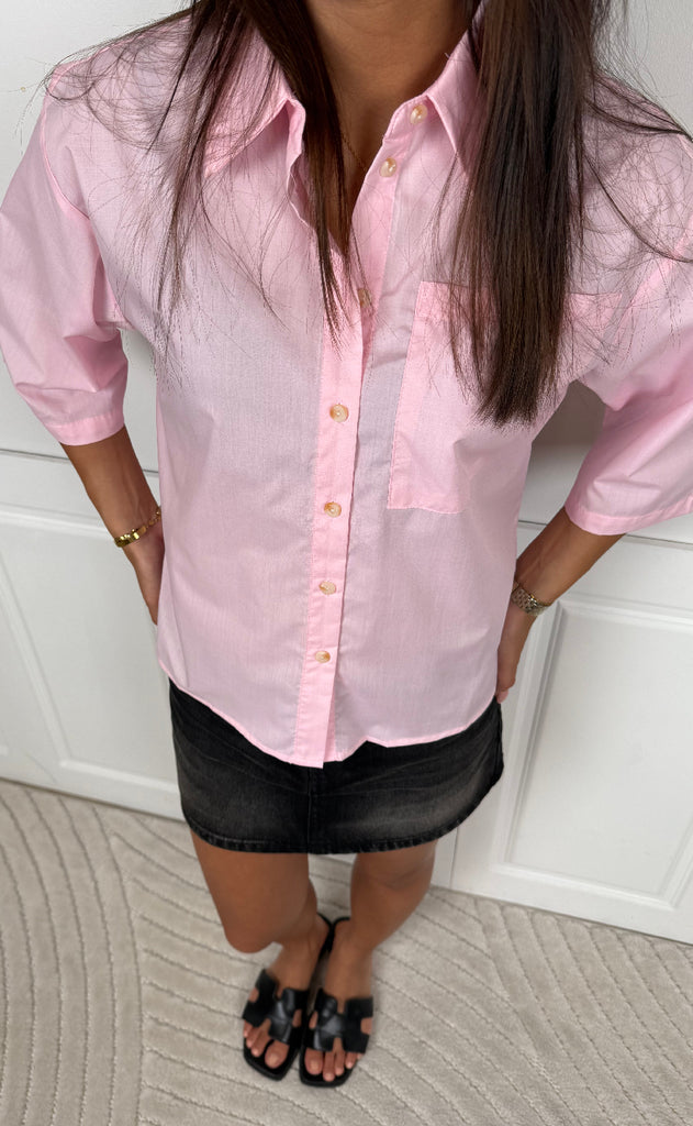 Sisters Point Skjorte - Elesa-SH - Baby Pink