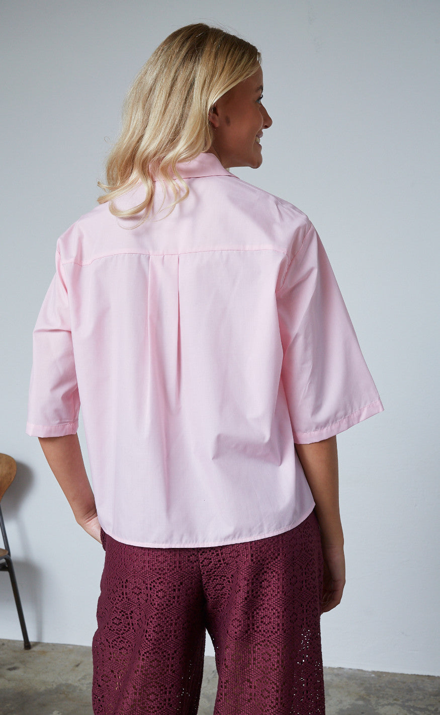 Sisters Point Skjorte - Elesa-SH - Baby Pink