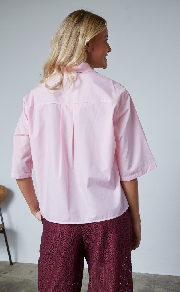 Sisters Point Skjorte - Elesa-SH - Baby Pink