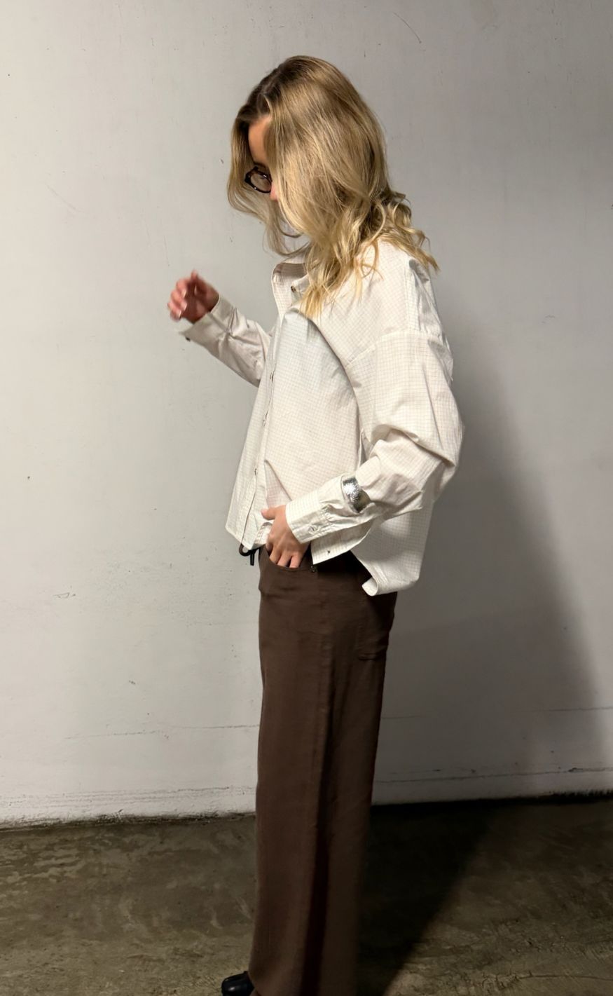 Sisters Point Skjorte - Emmu-SH - Cream Check