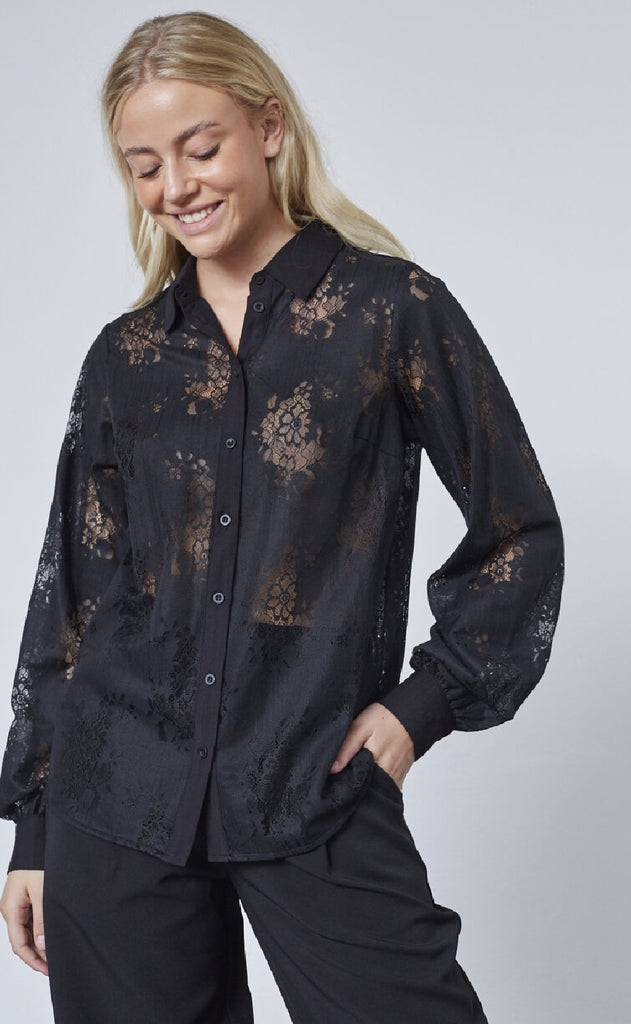 Sisters Point Skjorte - Esfa-SH - Black