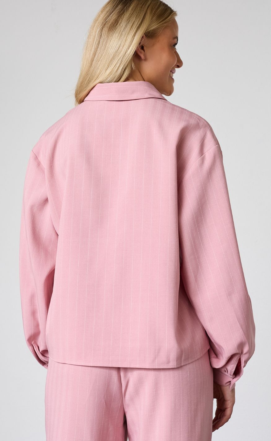 Sisters Point Skjorte - VERINA-SH3 - Mauve Pinstripe