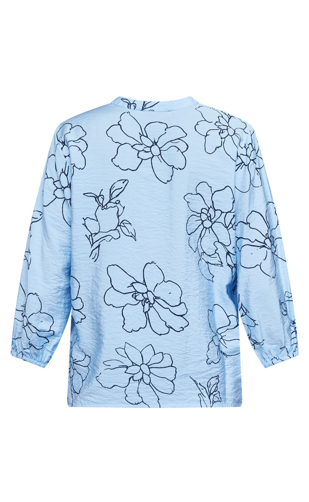 Sisters Point Skjorte - Viaba-SH5 - L. Blue/Navy