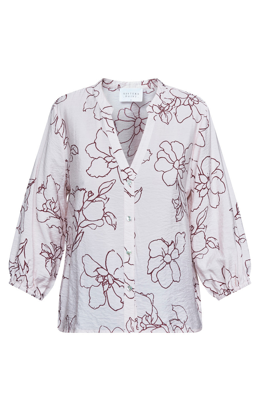 Sisters Point Skjorte - Viaba-SH5 - Rose/Bordeaux