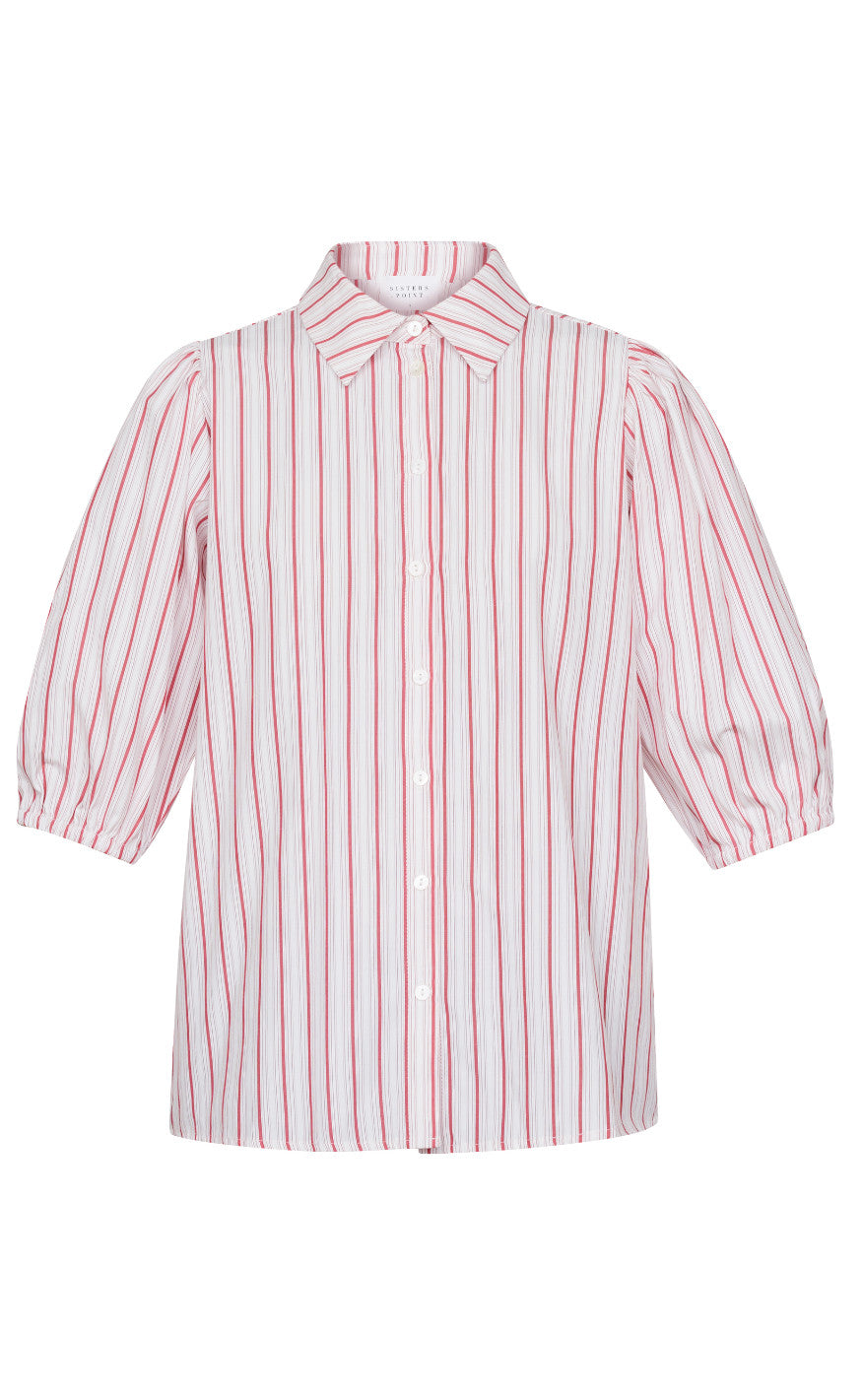 Sisters Point Skjorte - Vibby-SH6 - Cream/Ruby