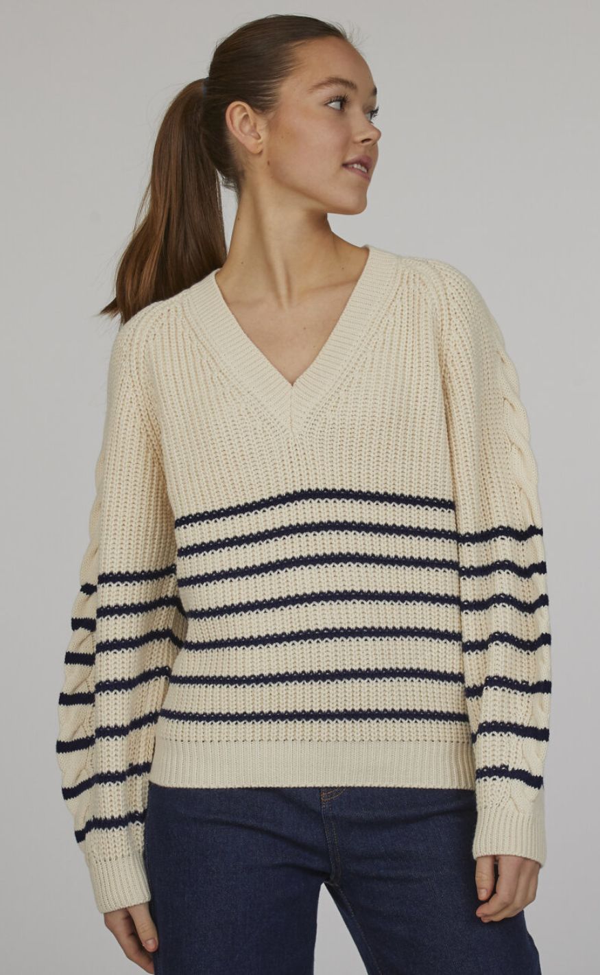 Sisters Point Strik - Miba-V.STRIP - Cream/Midnight