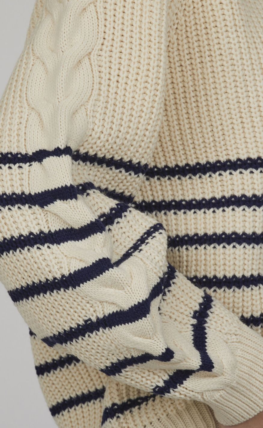 Sisters Point Strik - Miba-V.STRIP - Cream/Midnight