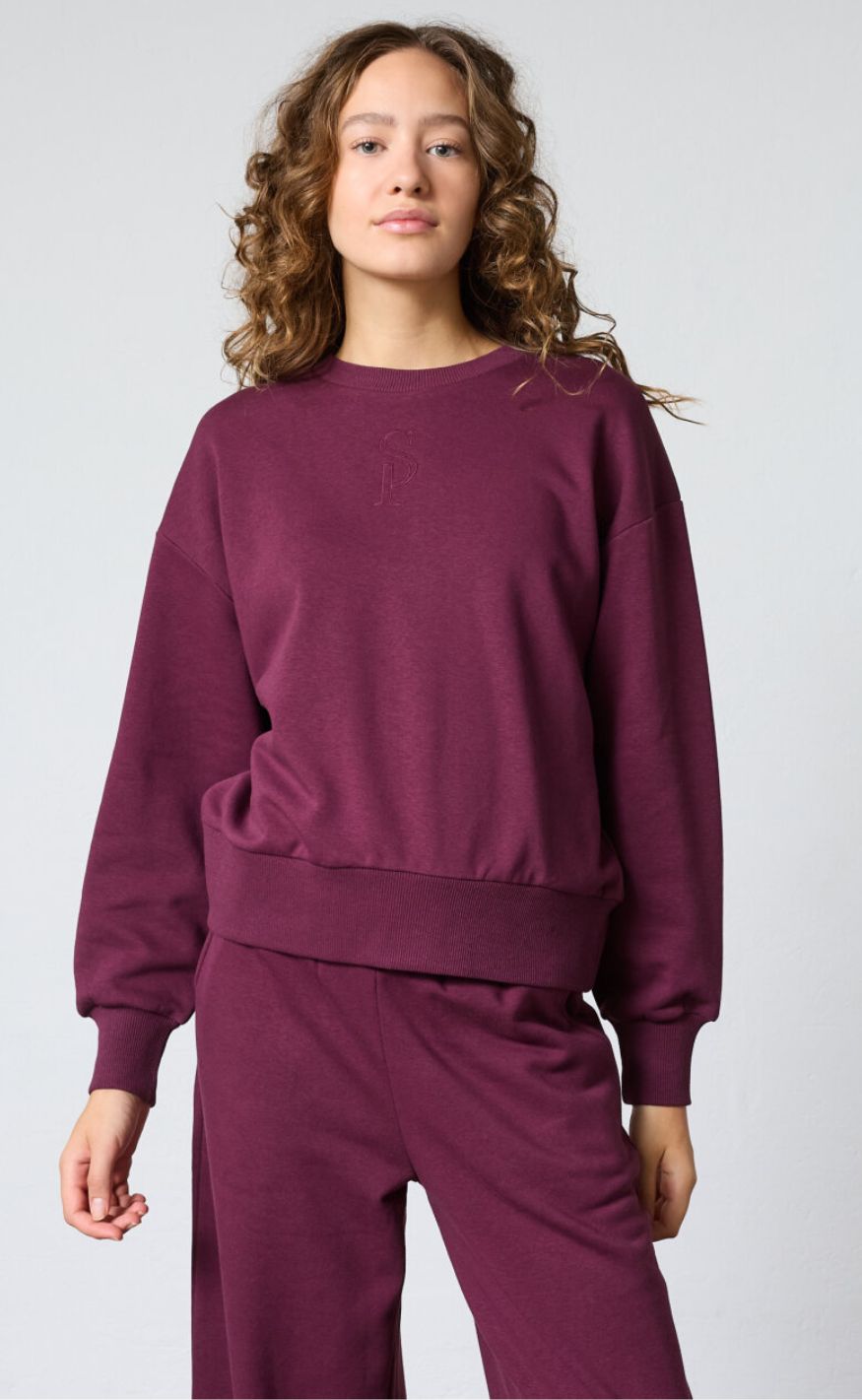 Sisters Point Sweatshirt -Vemia - Bordeaux
