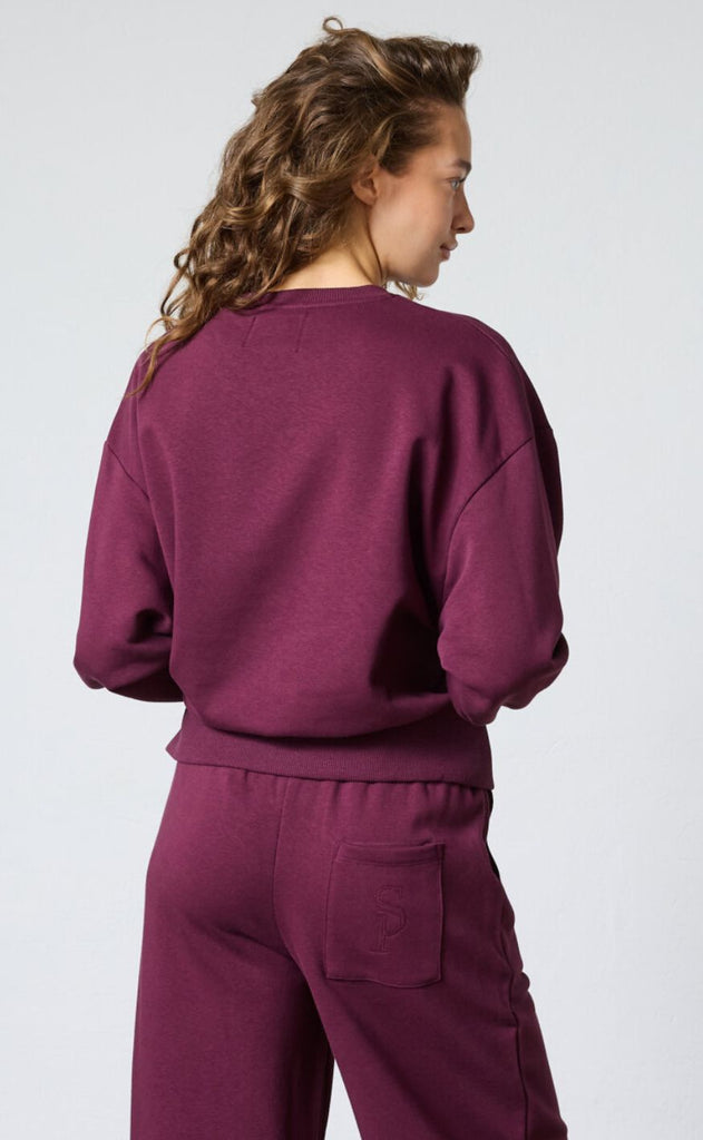 Sisters Point Sweatshirt -Vemia - Bordeaux