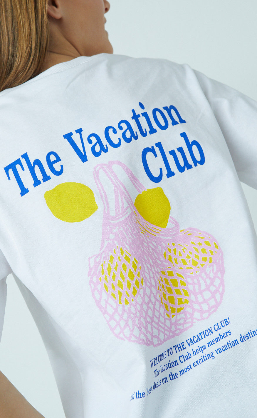 Sisters Point T-shirt - Heda-LOOSE.SS13 - White/Lemon