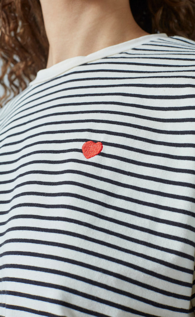 Sisters Point T-shirt - Vez-SS - Cream/Black