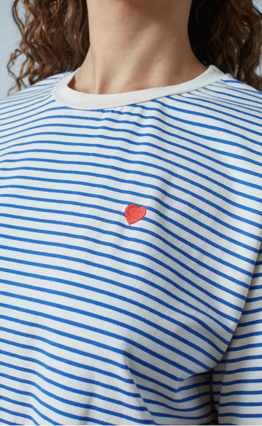Sisters Point T-shirt - Vez-SS - Cream/Blue