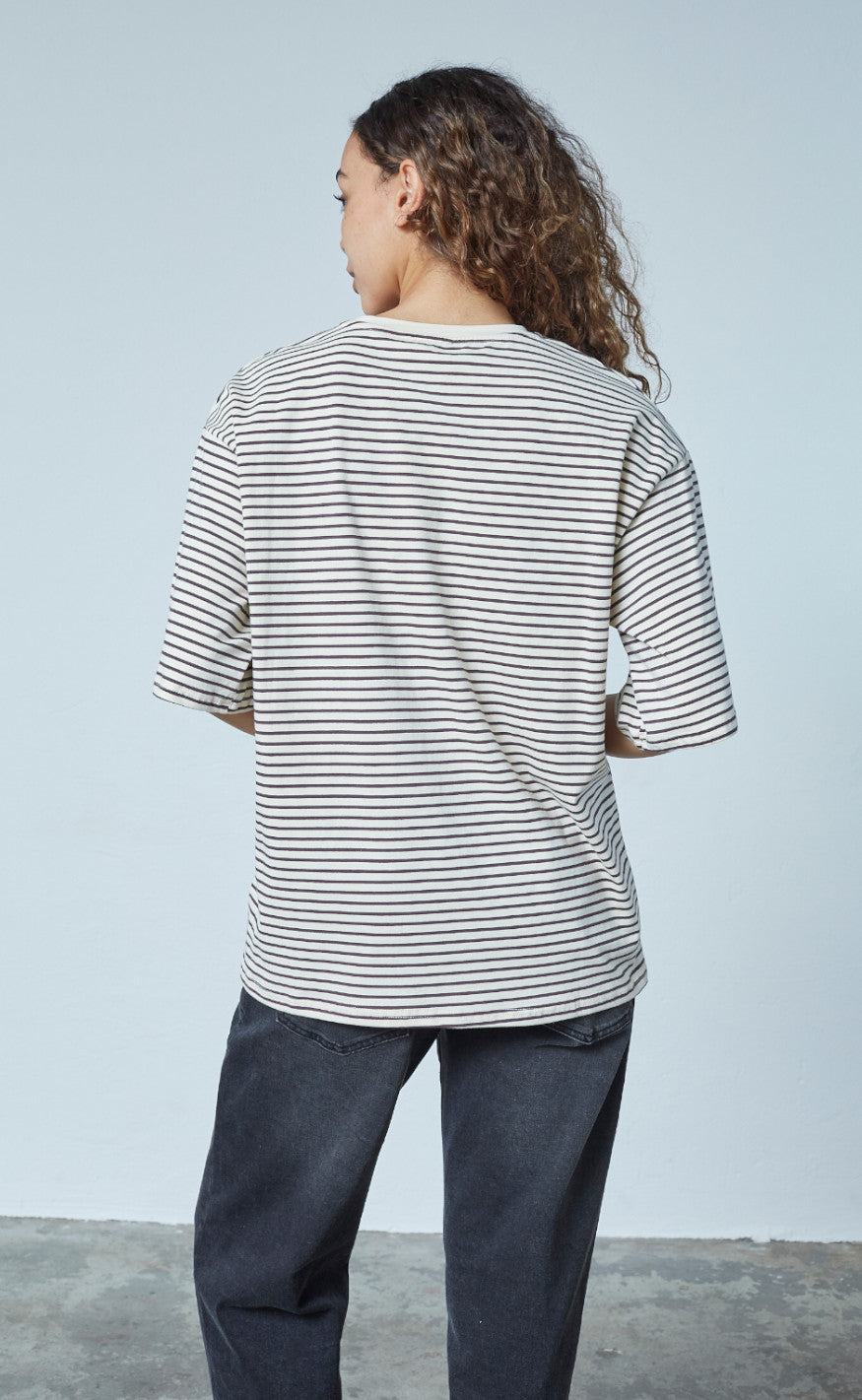 Sisters Point T-shirt - Vez-SS - Cream/Brown