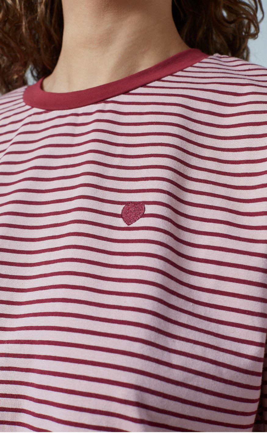 Sisters Point T-shirt - Vez-SS - Rose/Bordeaux