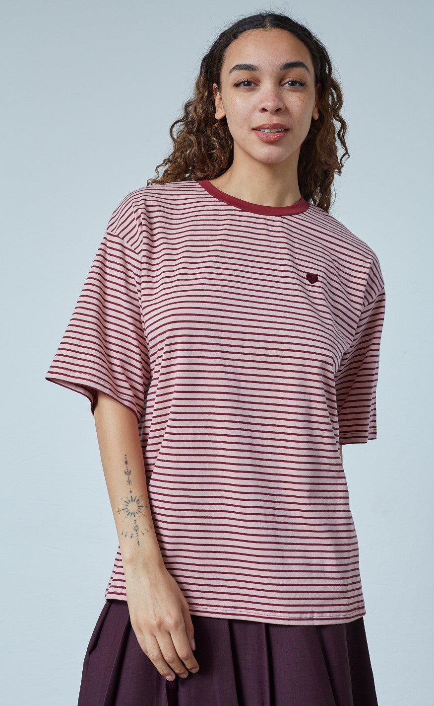 Sisters Point T-shirt - Vez-SS - Rose/Bordeaux