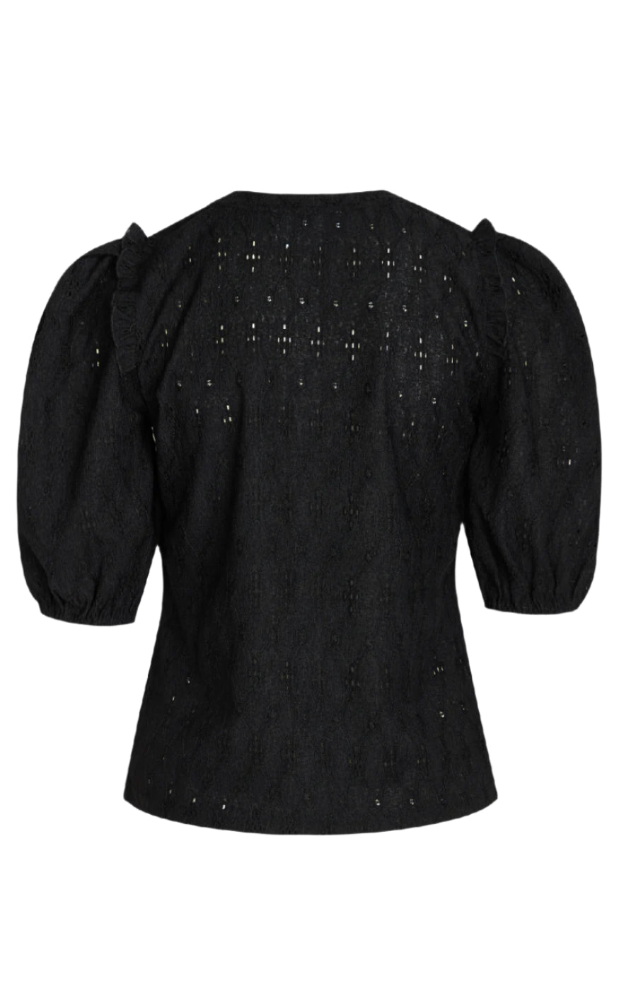 Sisters Point Top - Eina-V.SS1 - Black
