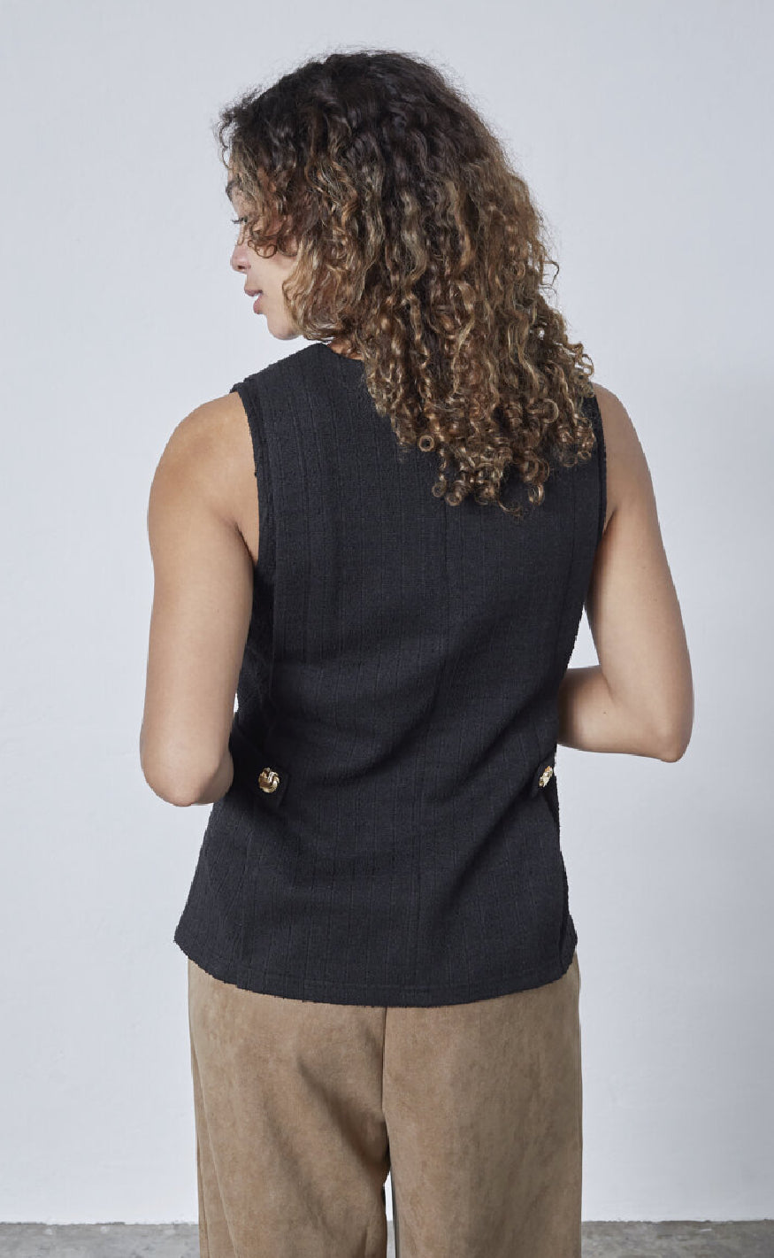 Sisters Point Top - Evela - Black
