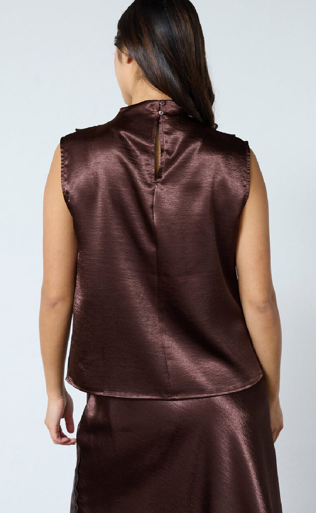 Sisters Point Top - Guto-SL1 - D. Chocolate