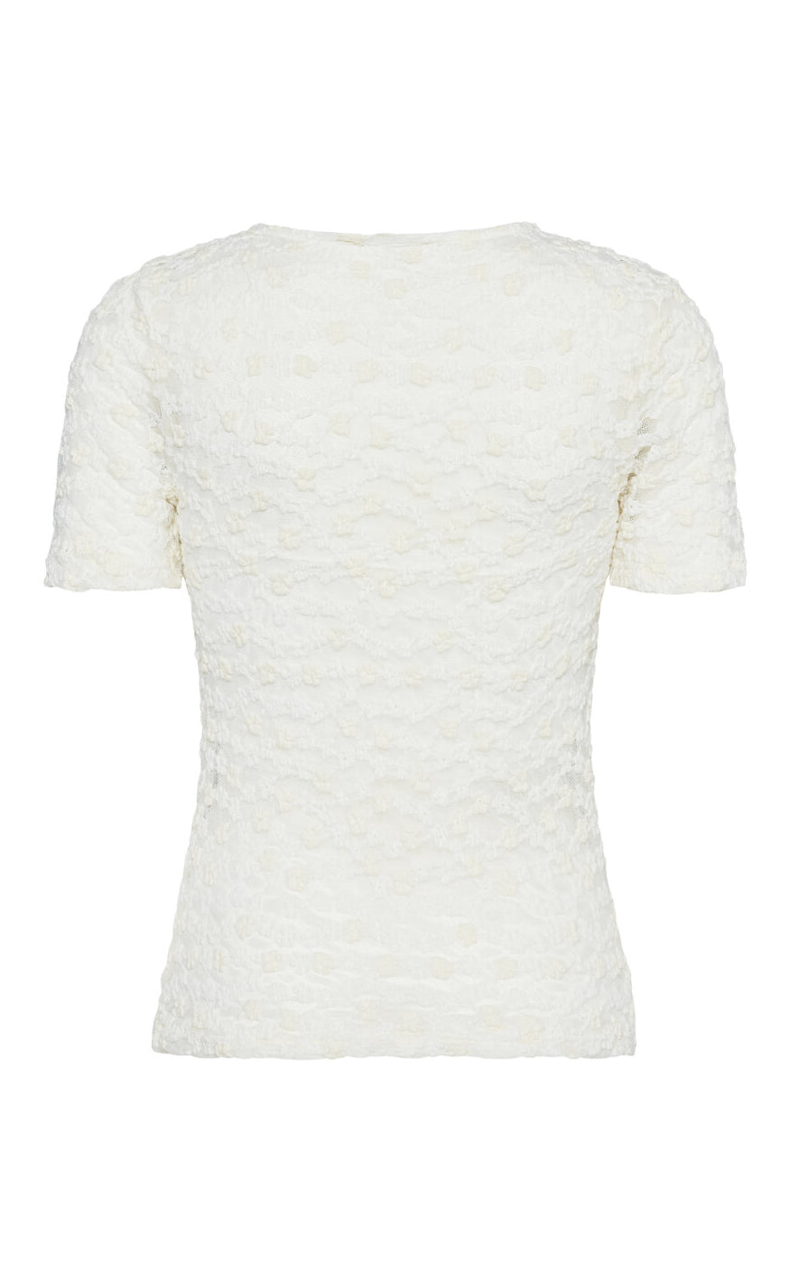 Sisters Point Top - Vassy-SS - Cream