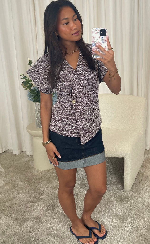 Sisters Point Vest - Evela-VE - D. Bordeaux