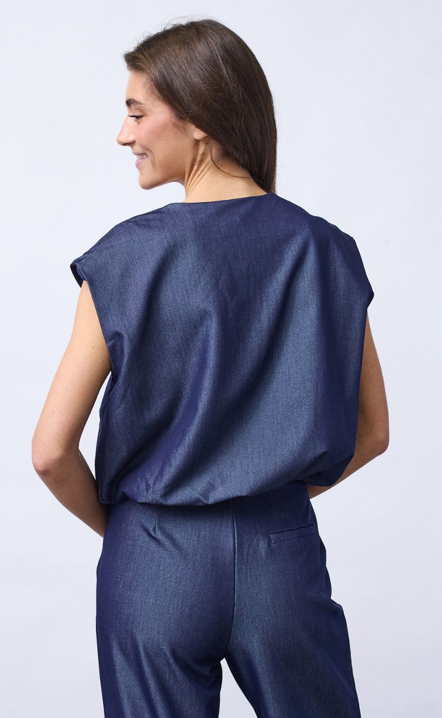 Sisters Point Vest - GARWIN-VE5 - Denim
