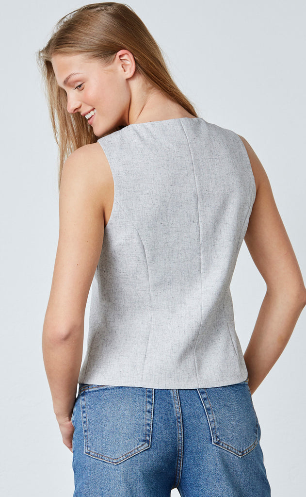 Sisters Point Vest - Gema-VE - L.Grey Mel