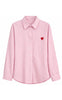 Say INA Copenhagen Skjorte - Heart - Pink Striped