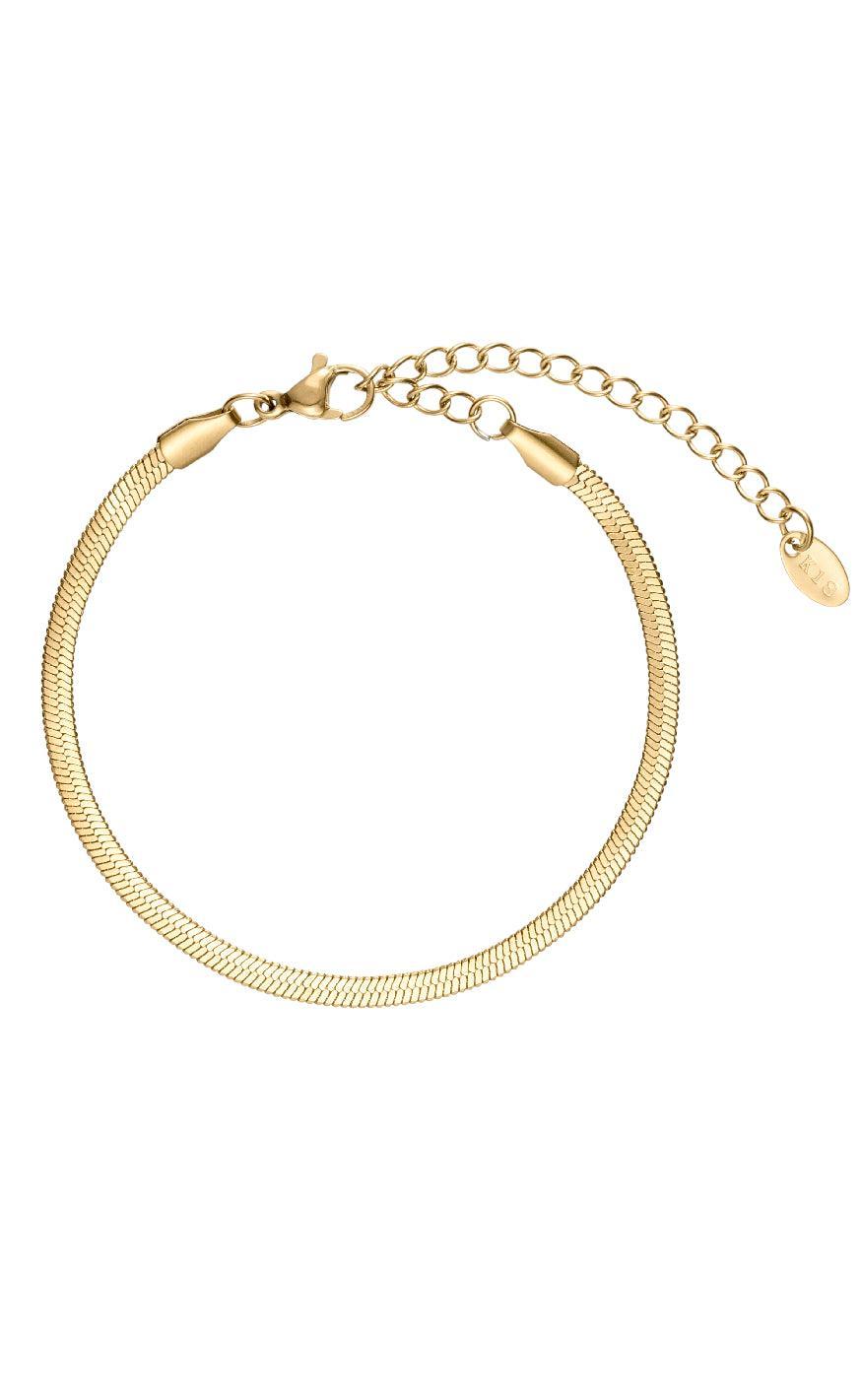 Smykkeli Copenhagen Armbånd - Chicago - Gold Colour